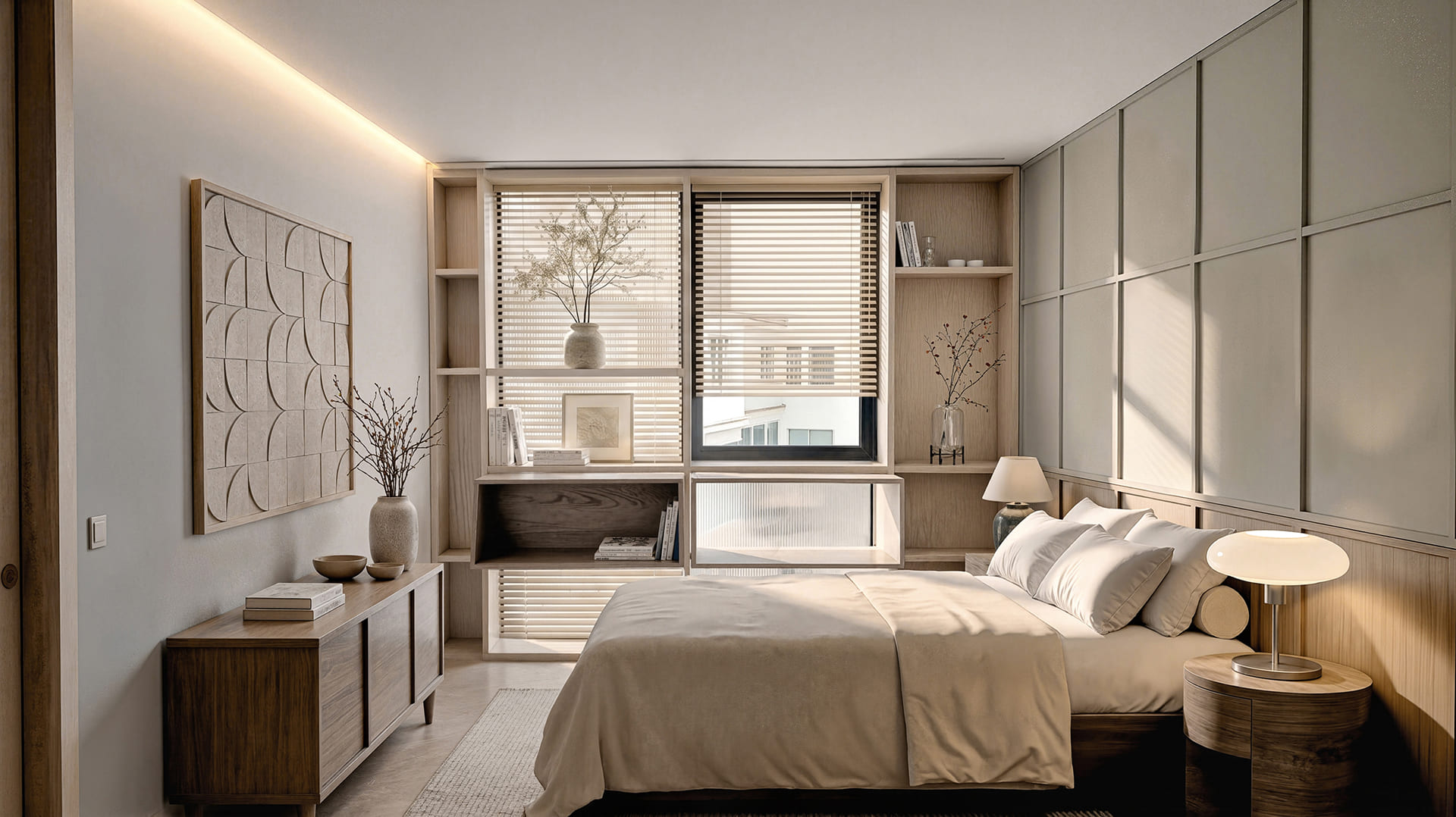 Detalle residencia Castell House