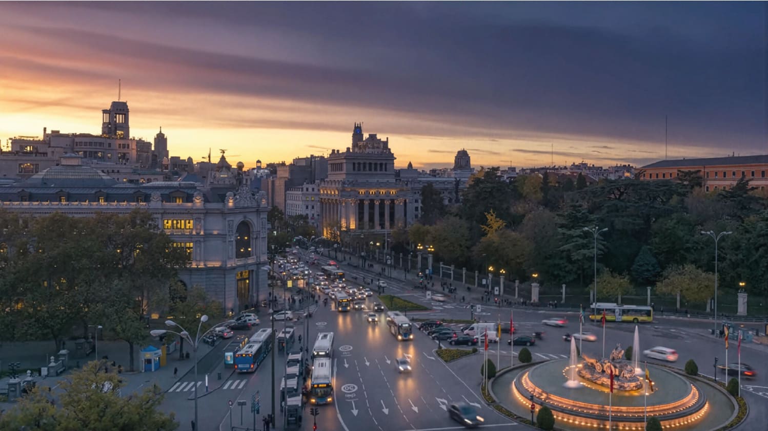 El Viso y Paseo de la Castellana. Madrid, España.