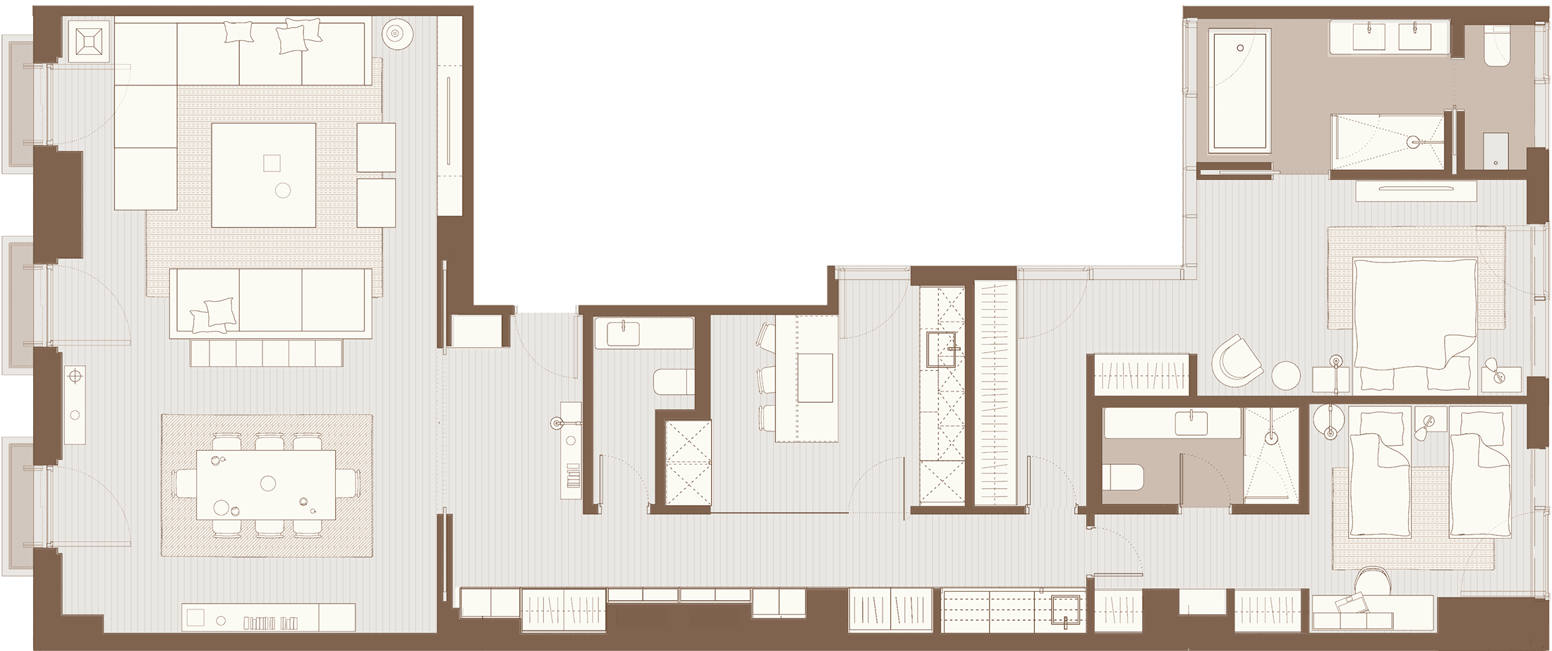 Plano vivienda tipo 2D